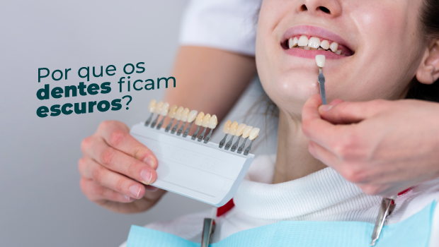 dentes escuros